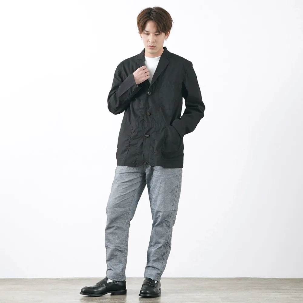 FOB FACTORY Work Pants & Chinos^/ F0513 Cotton Linen Double Wave Chambray Pants