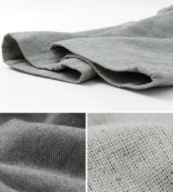 FOB FACTORY Work Pants & Chinos^/ F0513 Cotton Linen Double Wave Chambray Pants
