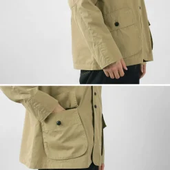 FOB FACTORY Jackets^/ F2439 Cotton nylon packable field jacket