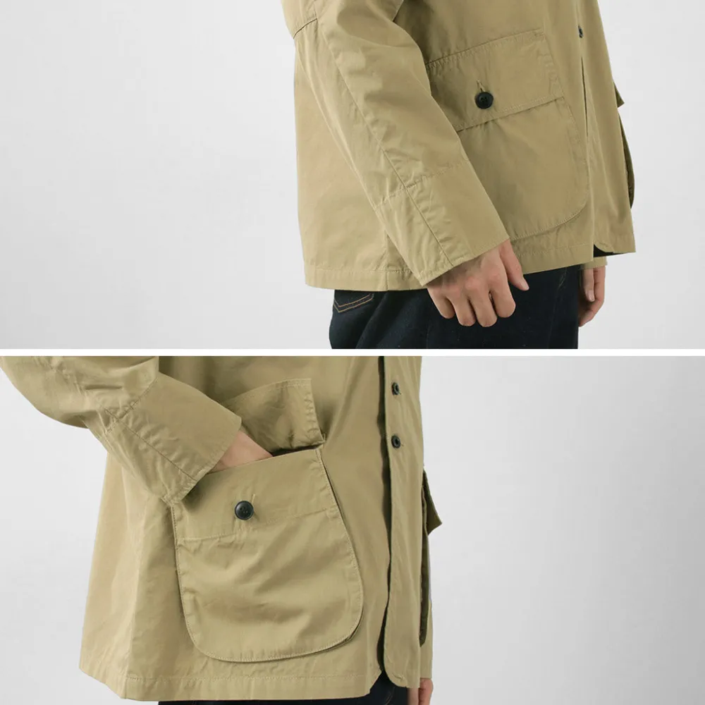 FOB FACTORY Jackets^/ F2439 Cotton nylon packable field jacket