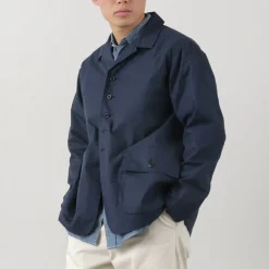 FOB FACTORY Jackets^/ F2439 Cotton nylon packable field jacket