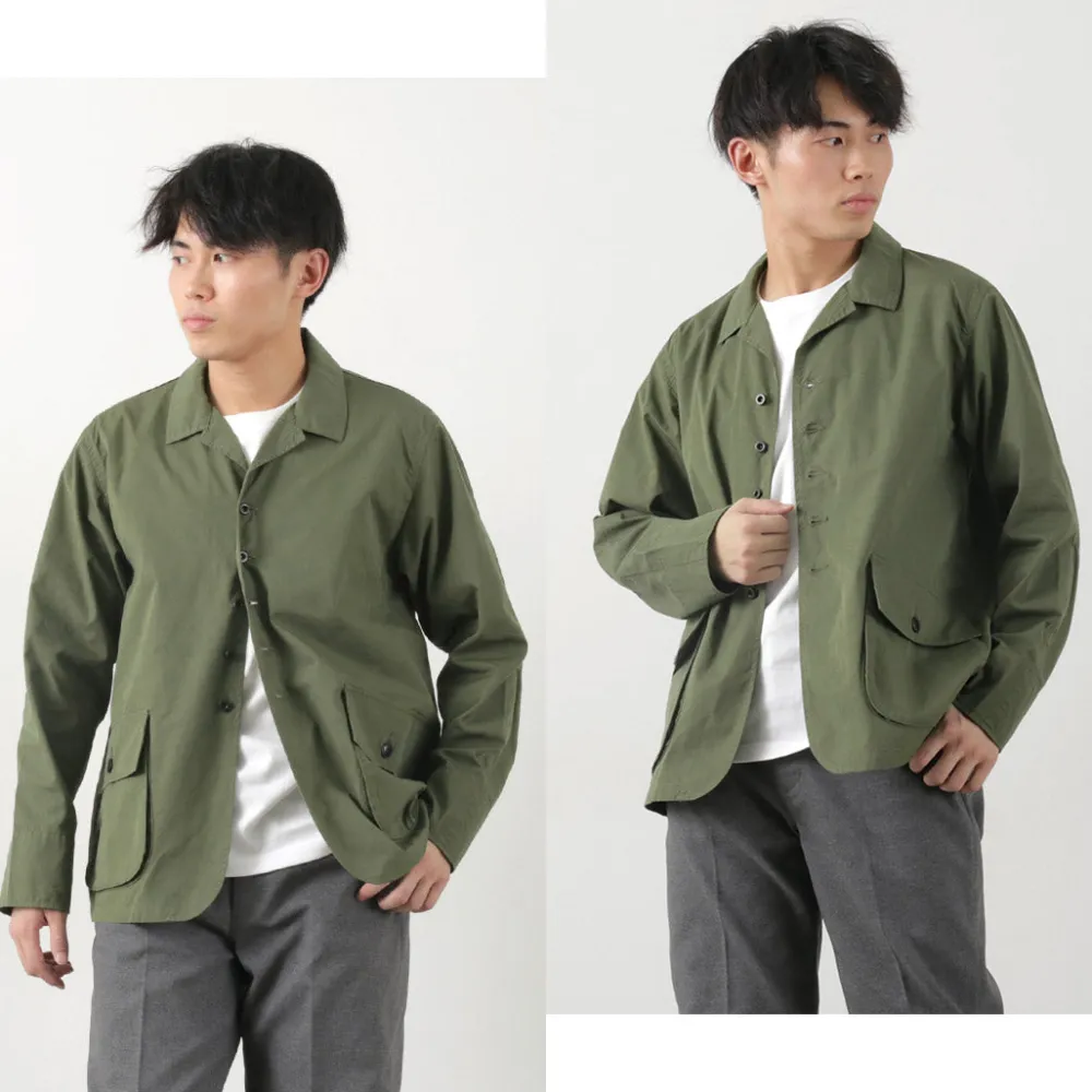 FOB FACTORY Jackets^/ F2439 Cotton nylon packable field jacket