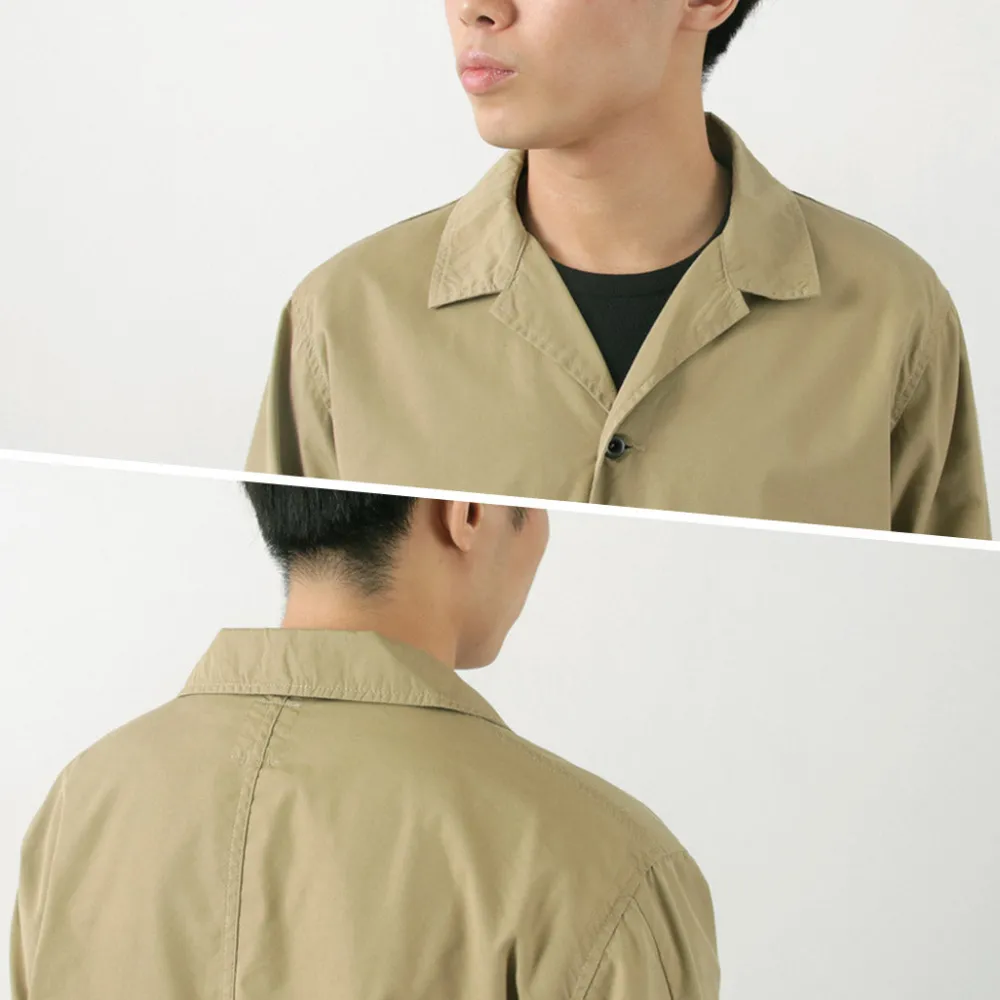 FOB FACTORY Jackets^/ F2439 Cotton nylon packable field jacket