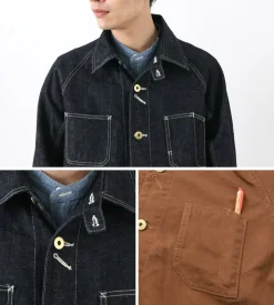 FOB FACTORY Jackets^/ F2410 Coverall