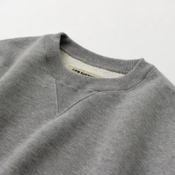 FOB FACTORY Sweatshirts^/ F7098 Crewneck Sweatshirt lightgrey