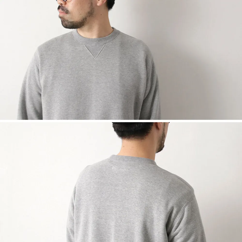 FOB FACTORY Sweatshirts^/ F7098 Crewneck Sweatshirt lightgrey