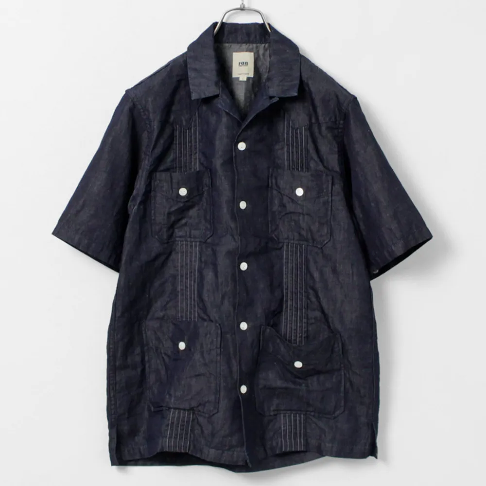 FOB FACTORY Shirts^/ F3491 Cuba shirt