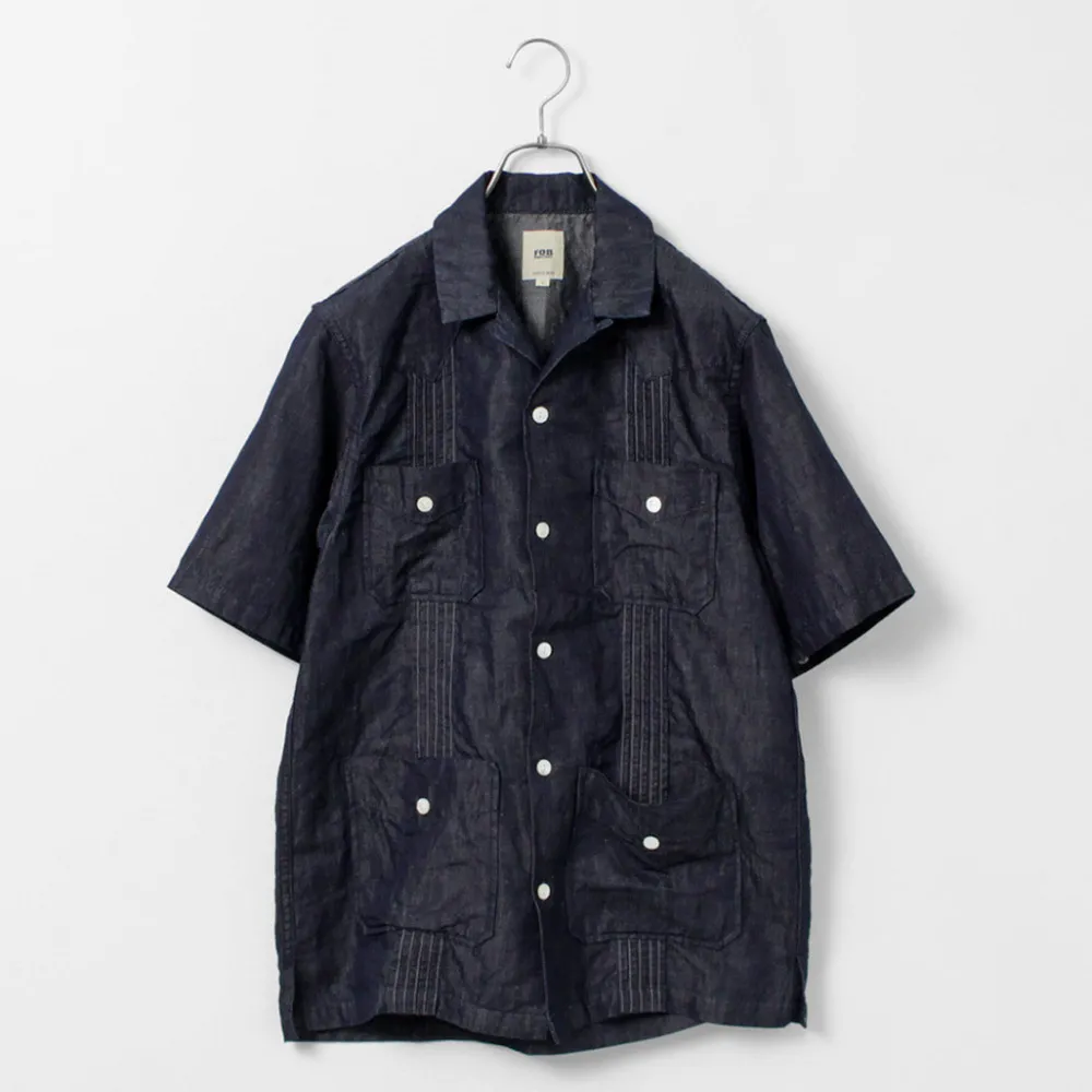 FOB FACTORY Shirts^/ F3491 Cuba shirt