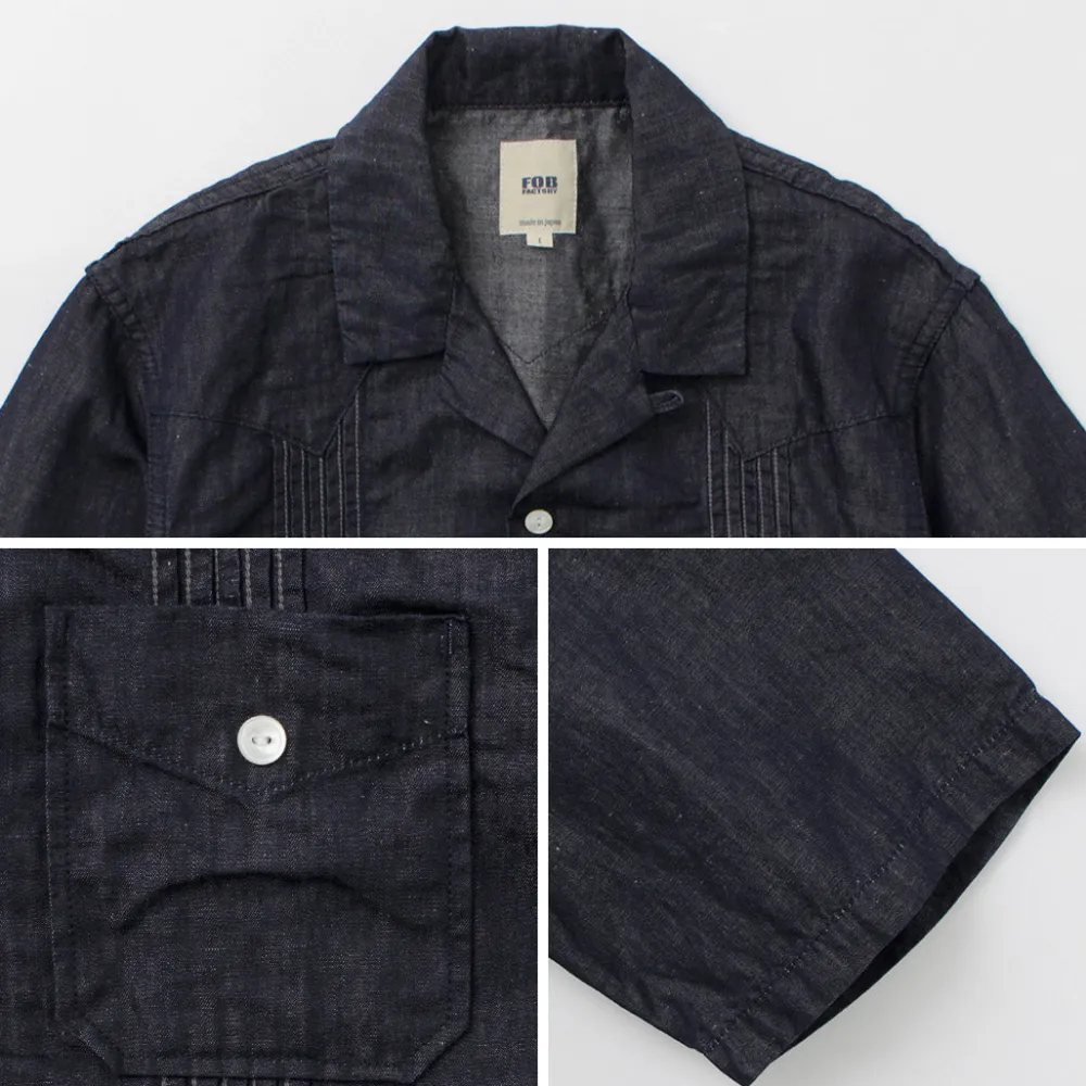 FOB FACTORY Shirts^/ F3491 Cuba shirt