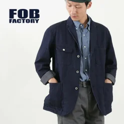 FOB FACTORY Jackets^/ F2434 Engineer denim