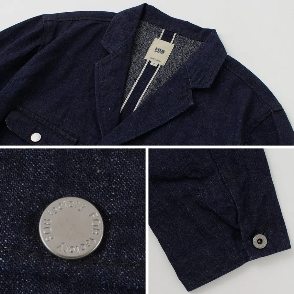 FOB FACTORY Jackets^/ F2434 Engineer denim