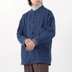 FOB FACTORY Jackets^/ F2435 kung fu jacket denim