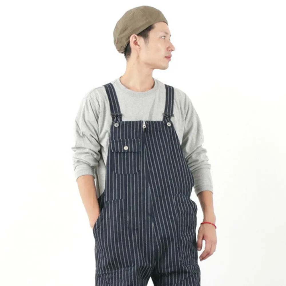 FOB FACTORY Trousers^/ F0479 Denim overalls wabash