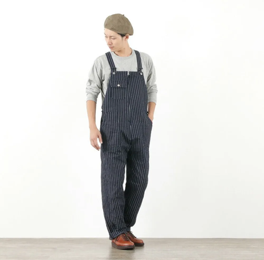 FOB FACTORY Trousers^/ F0479 Denim overalls wabash