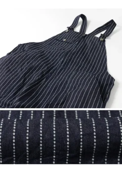 FOB FACTORY Trousers^/ F0479 Denim overalls wabash