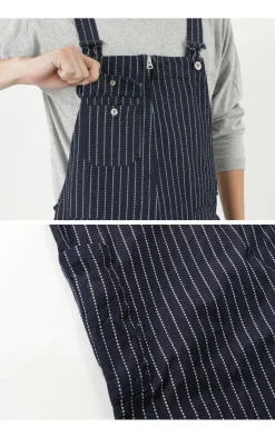 FOB FACTORY Trousers^/ F0479 Denim overalls wabash