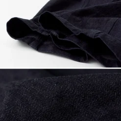 FOB FACTORY Trousers^/ F0517 Denim overalls one wash dark-indigo