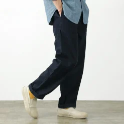 FOB FACTORY Jeans^/ F0508 denim track pants one-wash