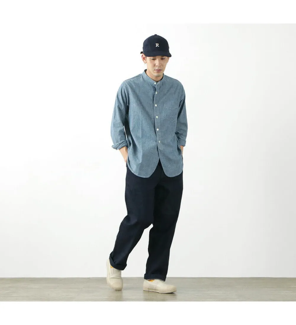 FOB FACTORY Jeans^/ F0508 denim track pants one-wash