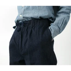 FOB FACTORY Jeans^/ F0508 denim track pants one-wash