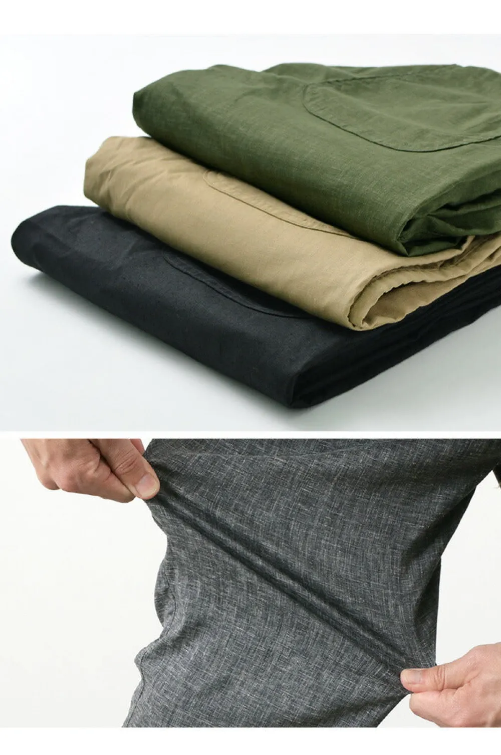 FOB FACTORY Trousers^/ F0488 Easy Pants