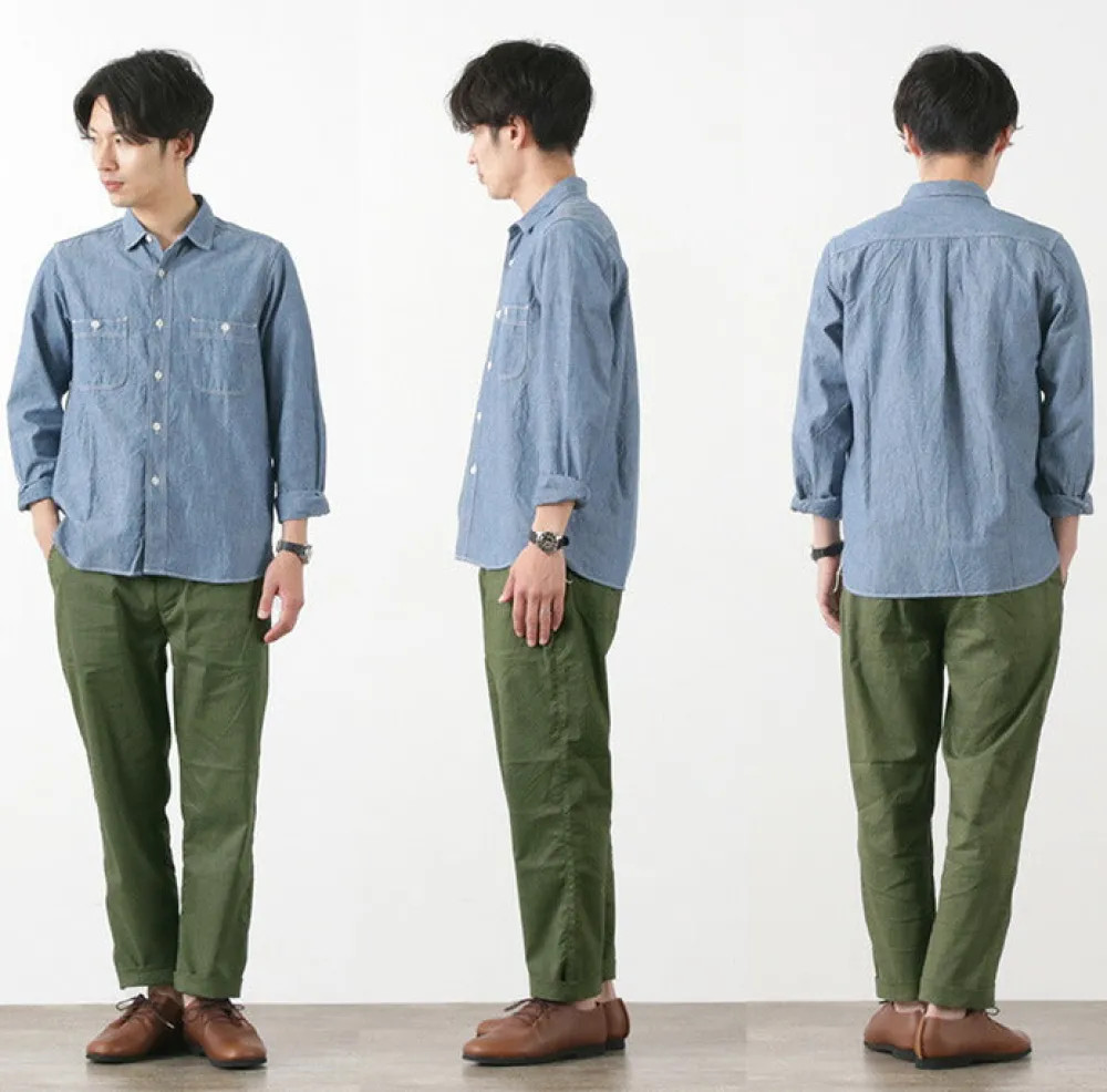 FOB FACTORY Trousers^/ F0488 Easy Pants