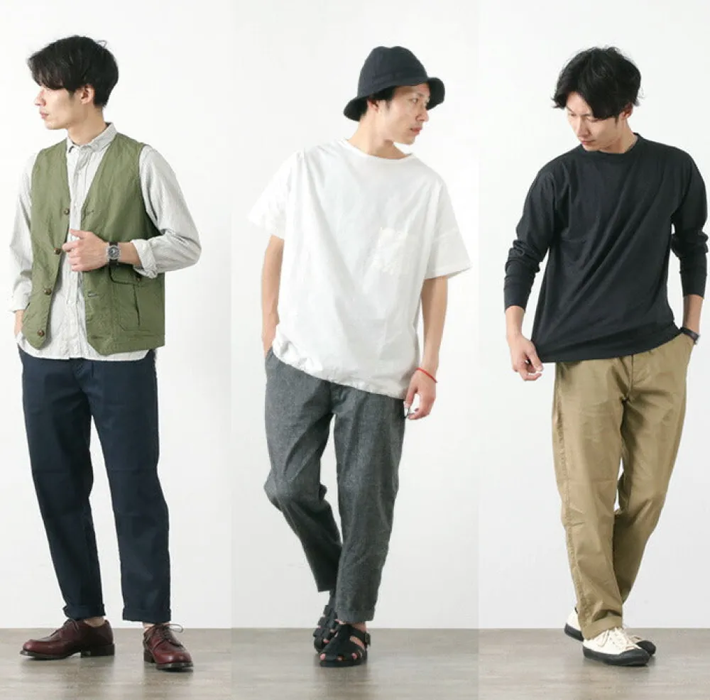 FOB FACTORY Trousers^/ F0488 Easy Pants