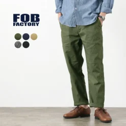 FOB FACTORY Trousers^/ F0488 Easy Pants