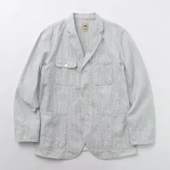 FOB FACTORY Jackets^/ F2440 Engineer Cord Lane Jacket white