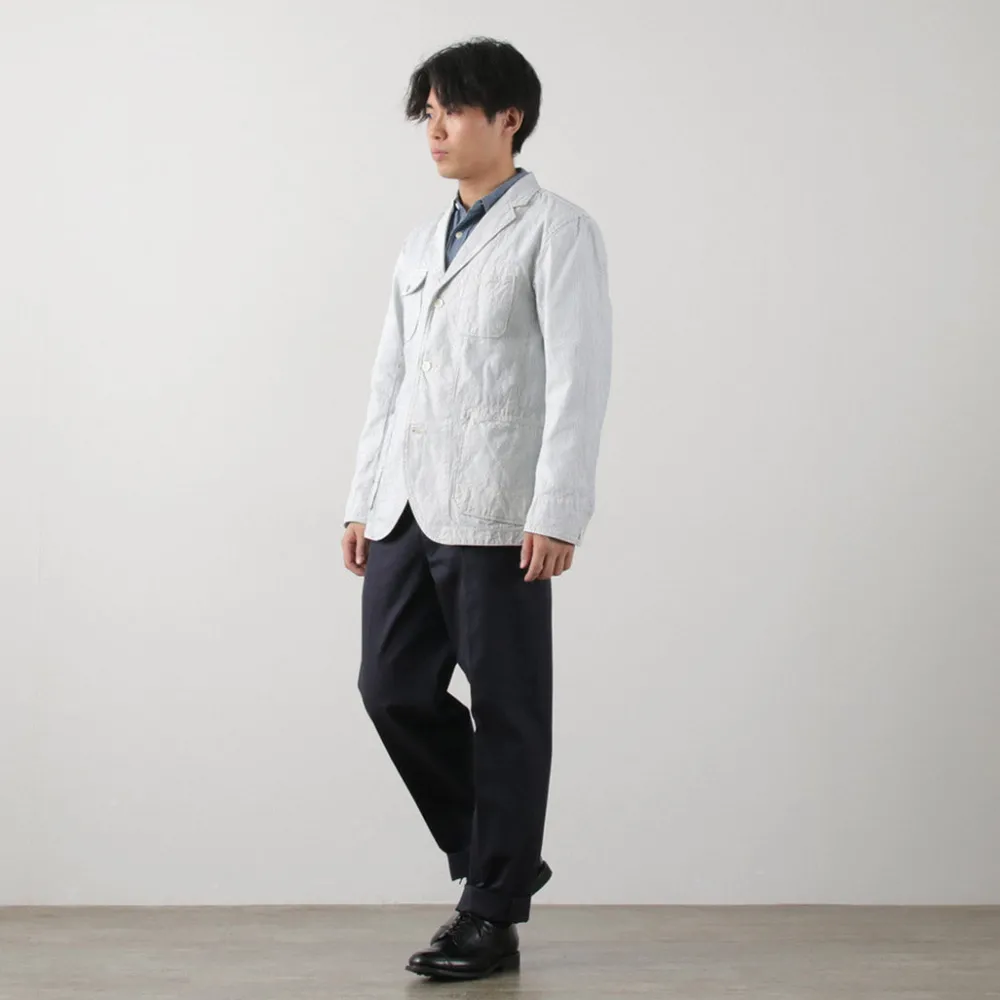 FOB FACTORY Jackets^/ F2440 Engineer Cord Lane Jacket white