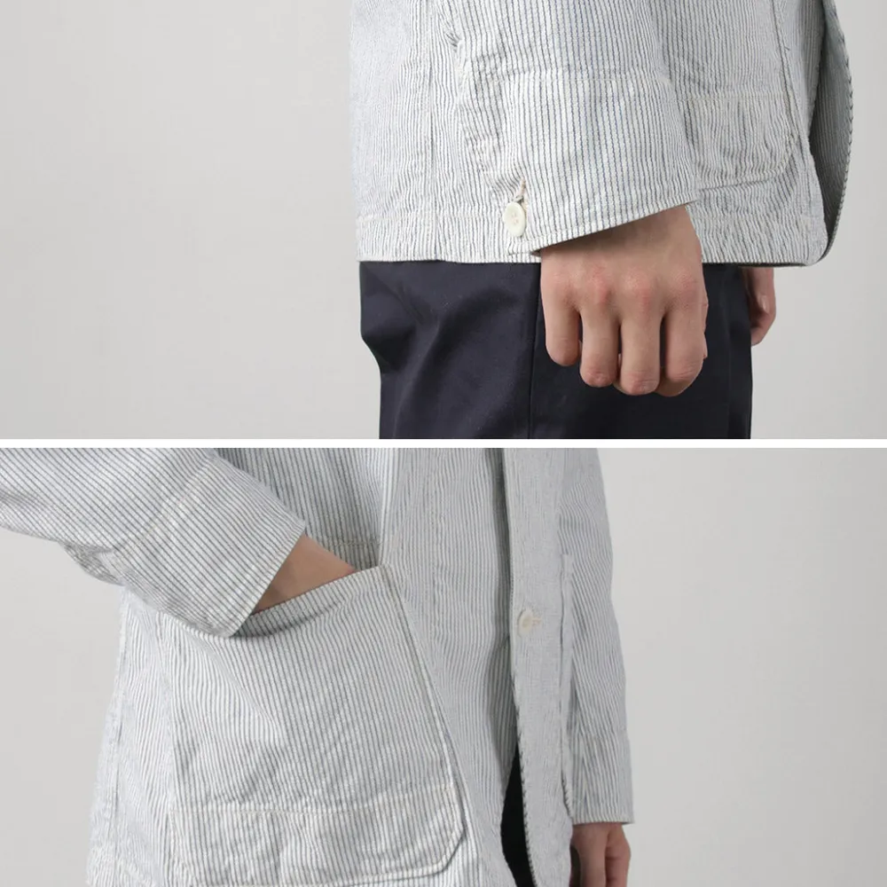 FOB FACTORY Jackets^/ F2440 Engineer Cord Lane Jacket white