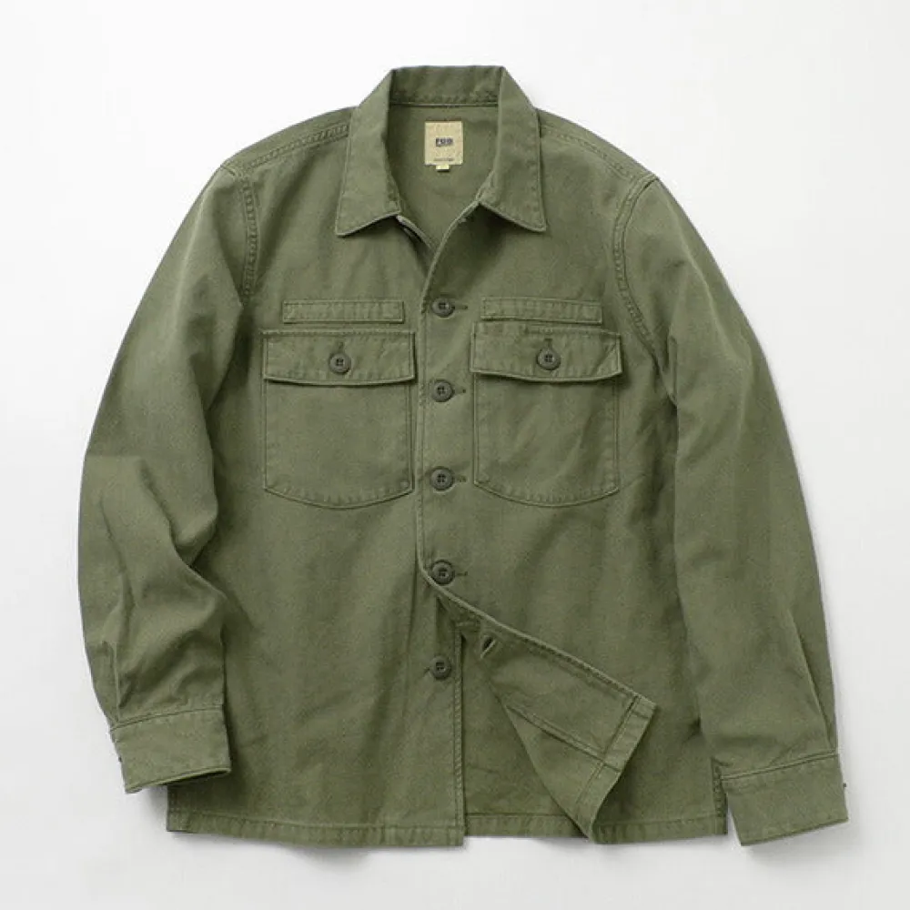 FOB FACTORY Jackets^/ F2362 Fatigue jacket olive