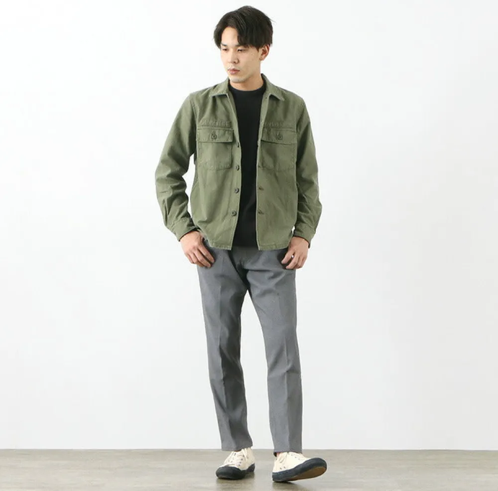 FOB FACTORY Jackets^/ F2362 Fatigue jacket olive