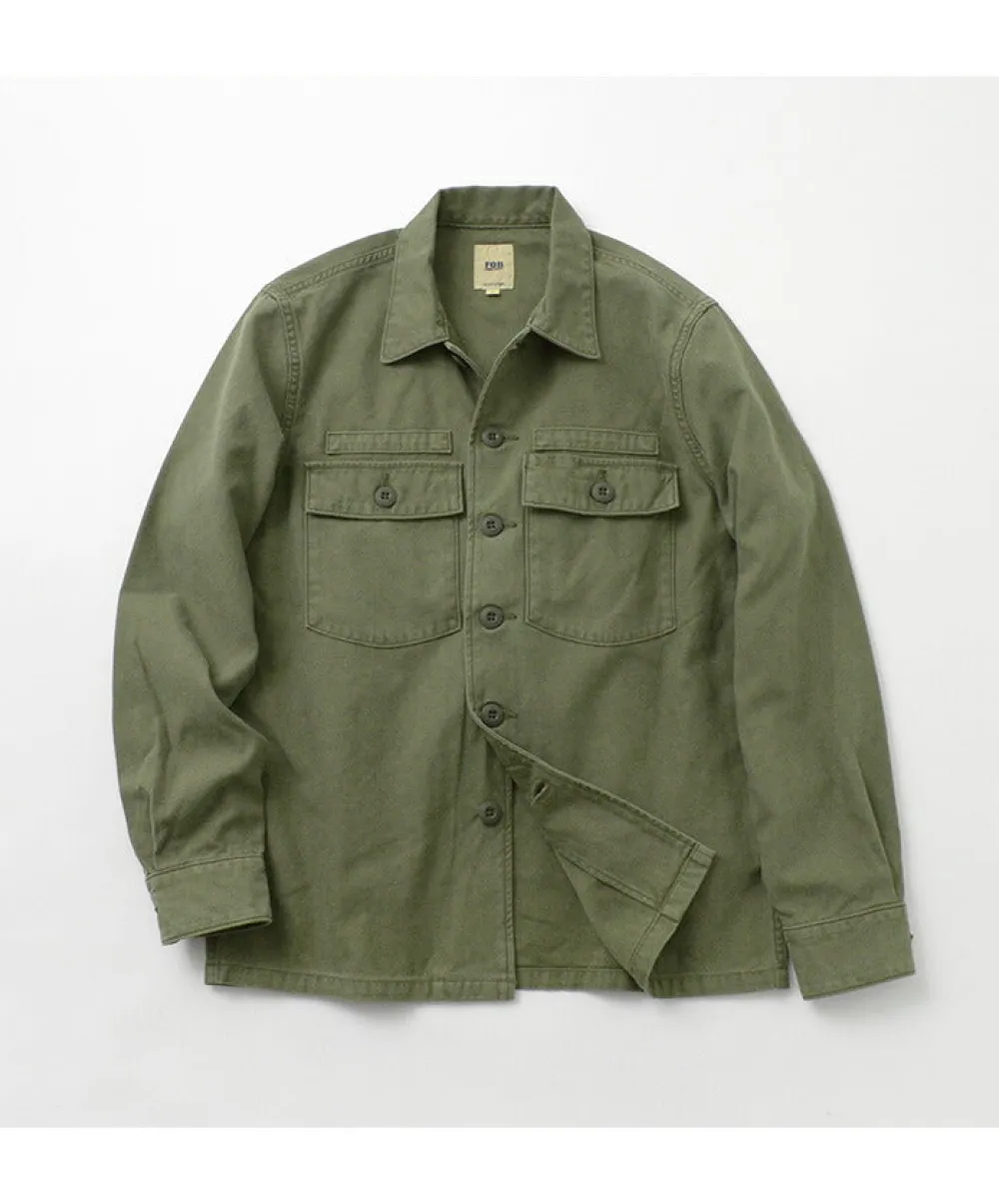 FOB FACTORY Jackets^/ F2362 Fatigue jacket olive