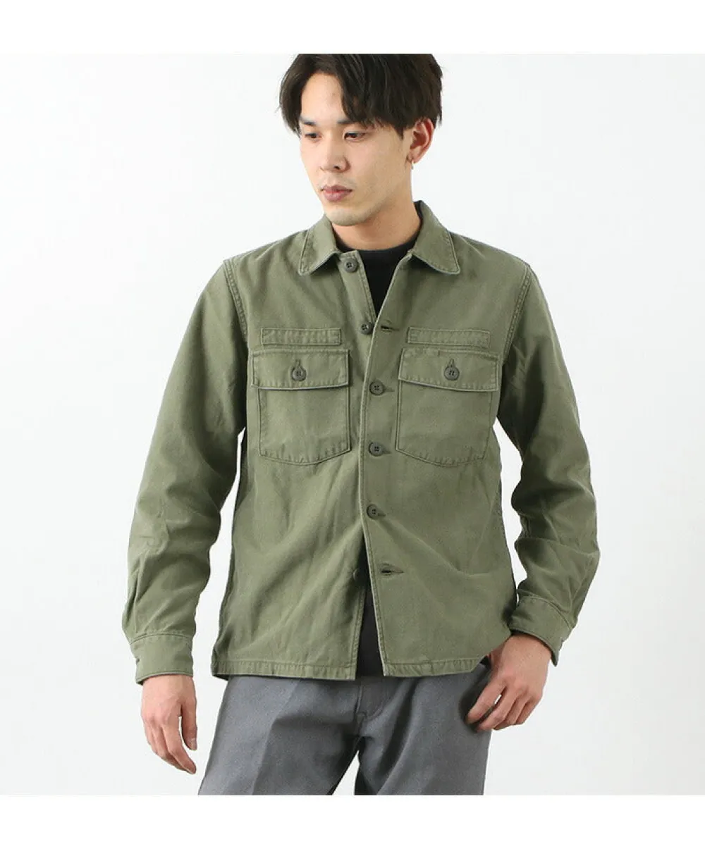 FOB FACTORY Jackets^/ F2362 Fatigue jacket olive