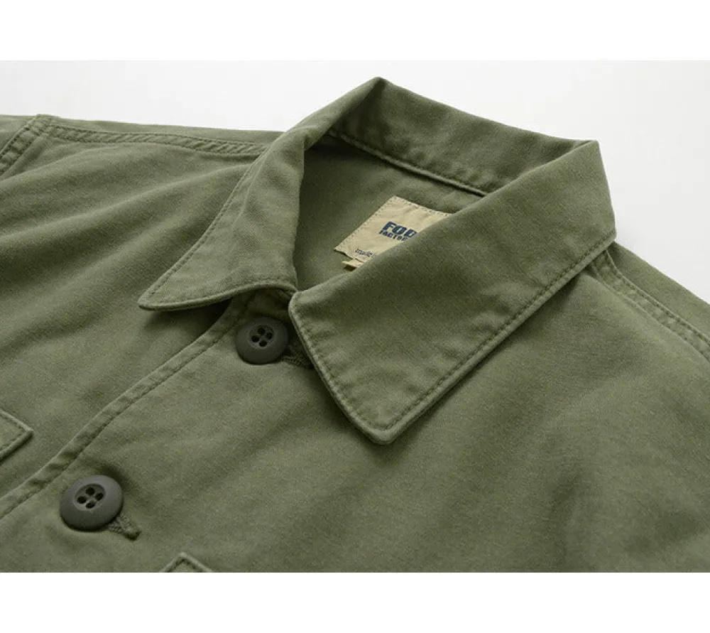 FOB FACTORY Jackets^/ F2362 Fatigue jacket olive