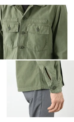 FOB FACTORY Jackets^/ F2362 Fatigue jacket olive