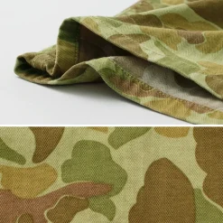 FOB FACTORY Jackets^/ F2362 Fatigue shirt jacket camo