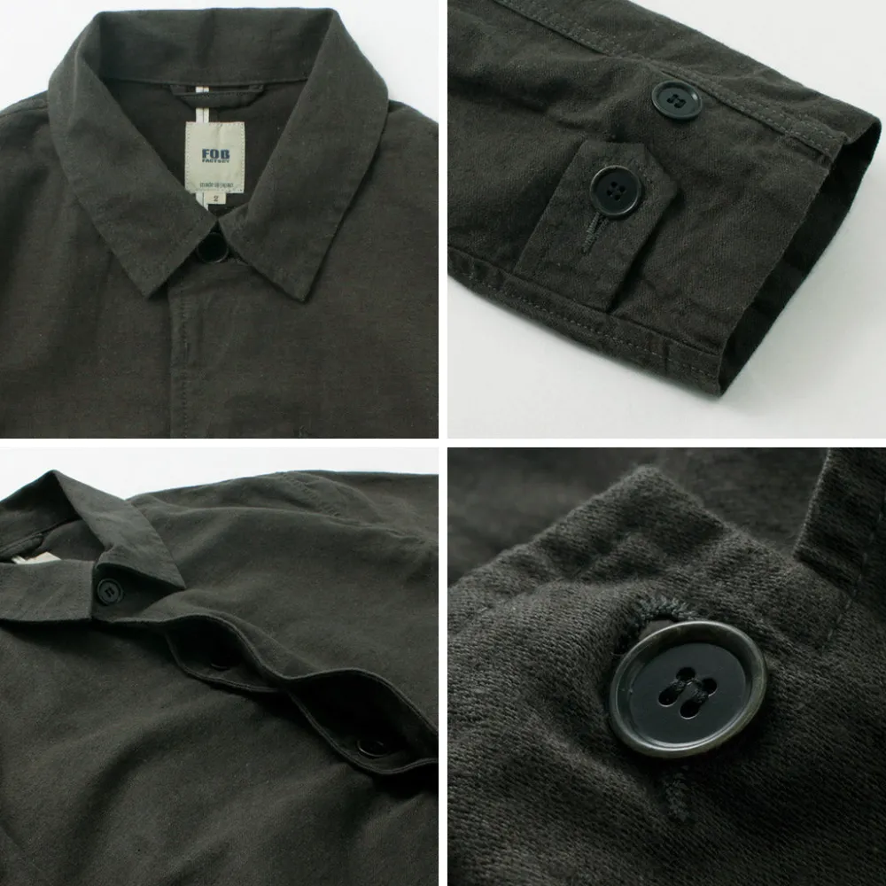 FOB FACTORY Coats^/ F2430 French basque coat