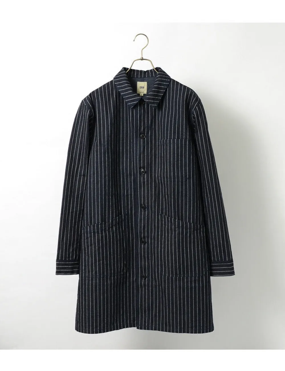FOB FACTORY Coats^/ F2408 French Denim Coat / Wovash wabash
