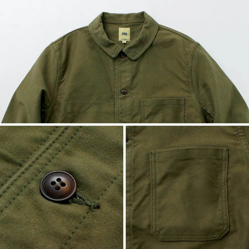 FOB FACTORY Jackets^/ F2373 French Moleskin Jacket