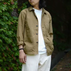 FOB FACTORY Jackets^/ F2394 French shirt jacket