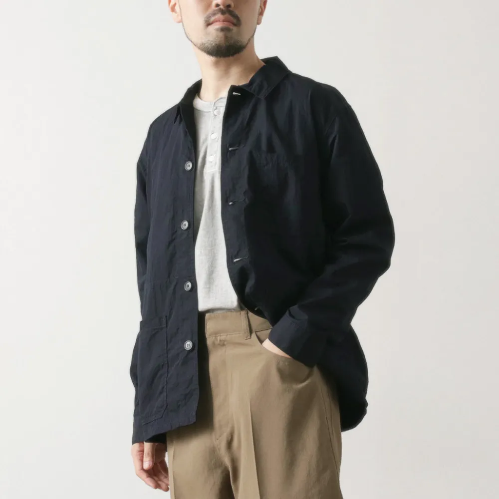 FOB FACTORY Jackets^/ F2394 French shirt jacket