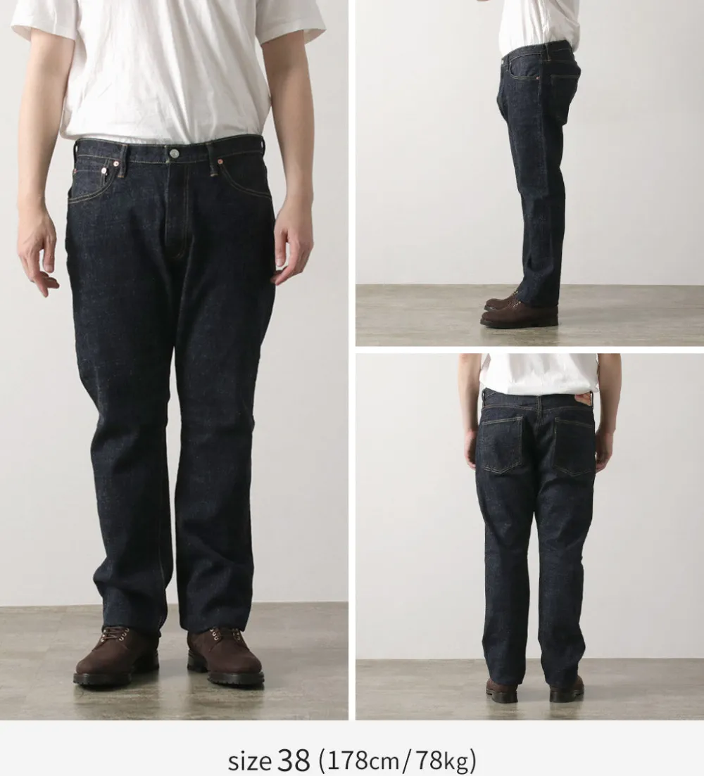 FOB FACTORY Jeans^/ F147 G3 Selvage 5P Pants denim