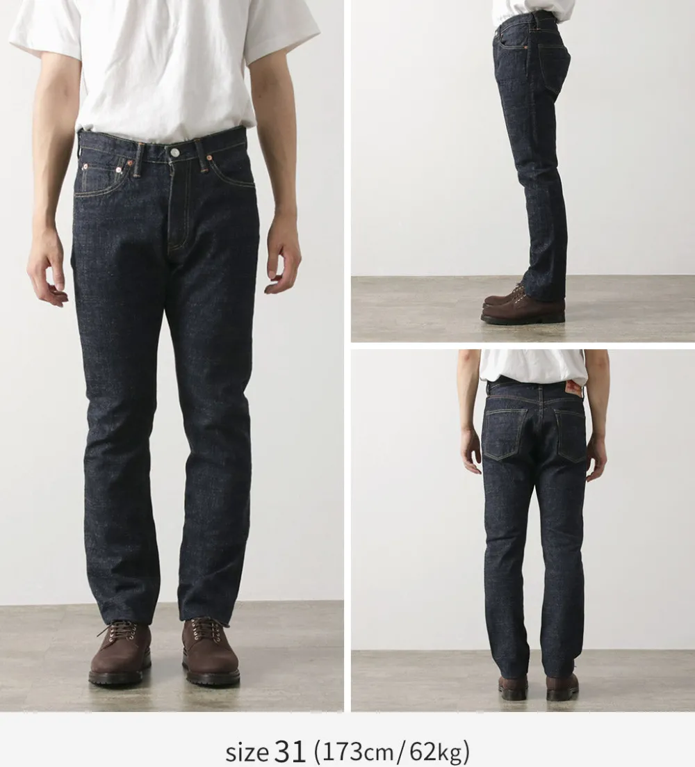 FOB FACTORY Jeans^/ F147 G3 Selvage 5P Pants denim