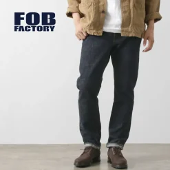 FOB FACTORY Jeans^/ F147 G3 Selvage 5P Pants denim
