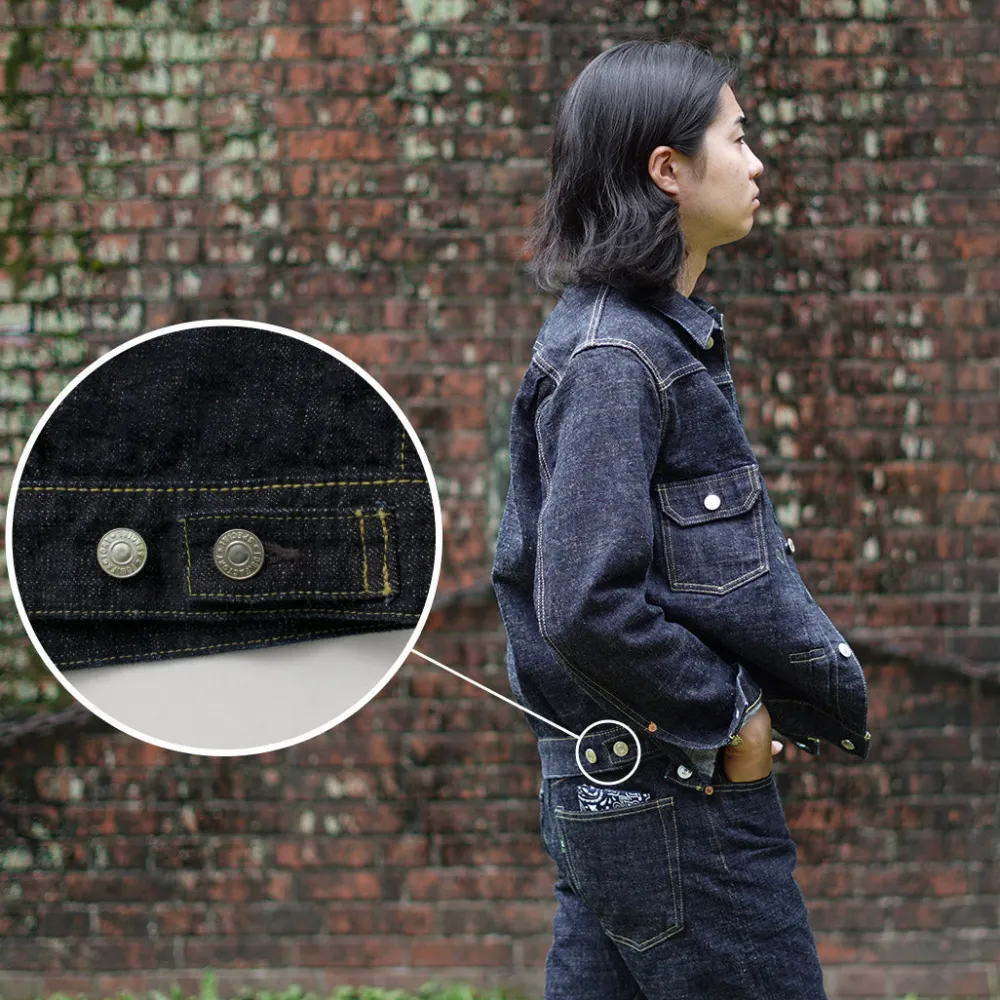 FOB FACTORY Jackets^/ F2378 G3 selvage denim 2ND jacket one-wash