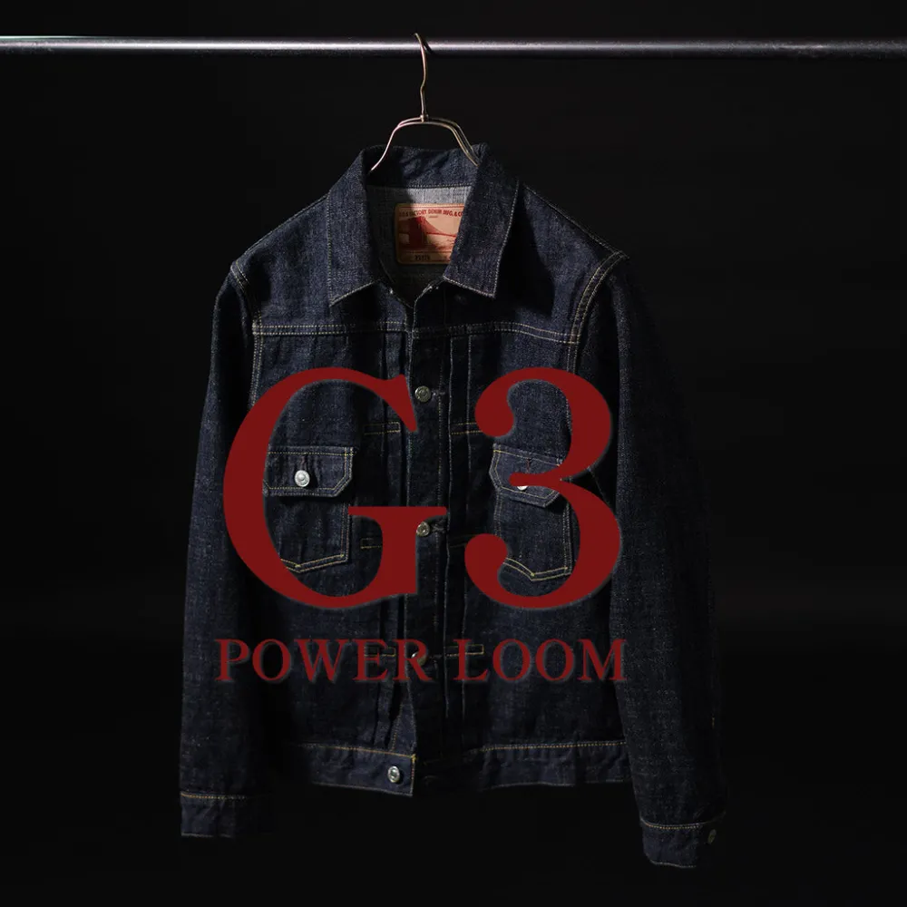 FOB FACTORY Jackets^/ F2378 G3 selvage denim 2ND jacket one-wash