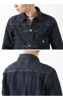 FOB FACTORY Jackets^/ F2400 G3 Selvage Denim 1st -type Jacket one-wash