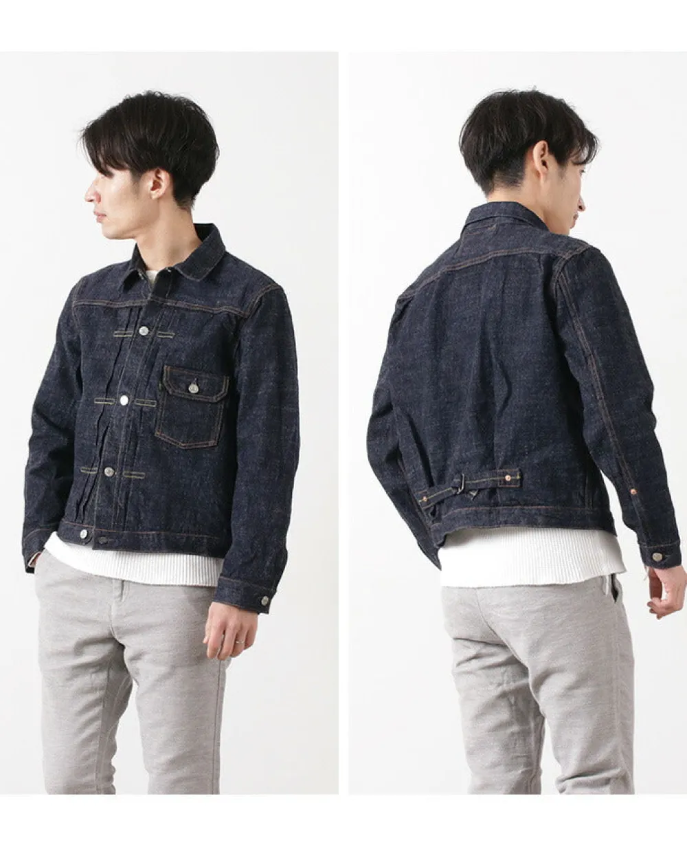 FOB FACTORY Jackets^/ F2400 G3 Selvage Denim 1st -type Jacket one-wash